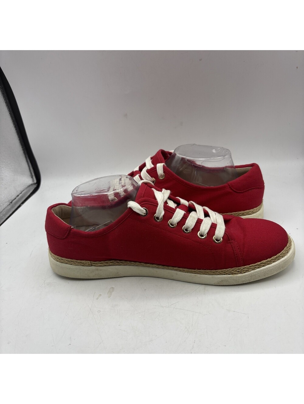 Women's VIONIC Oasis Poppy Canvas Sneaker Size 11 Comfort Shoe, Lace-Up - Picture 3 of 8